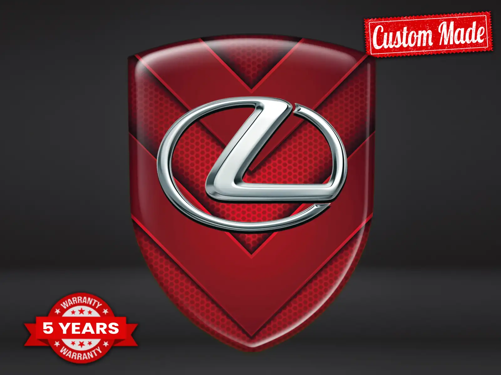 Lexus Adesivo Banner Auto Max Durevole Moderno Pro Stile